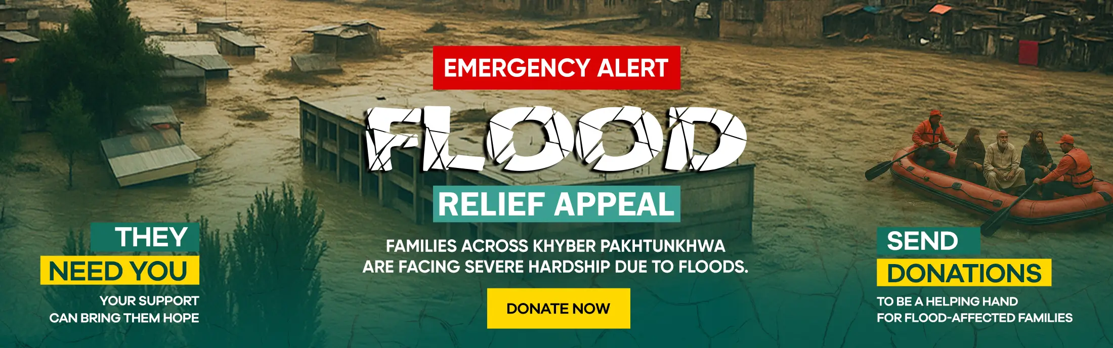 Flood Donation Banner
